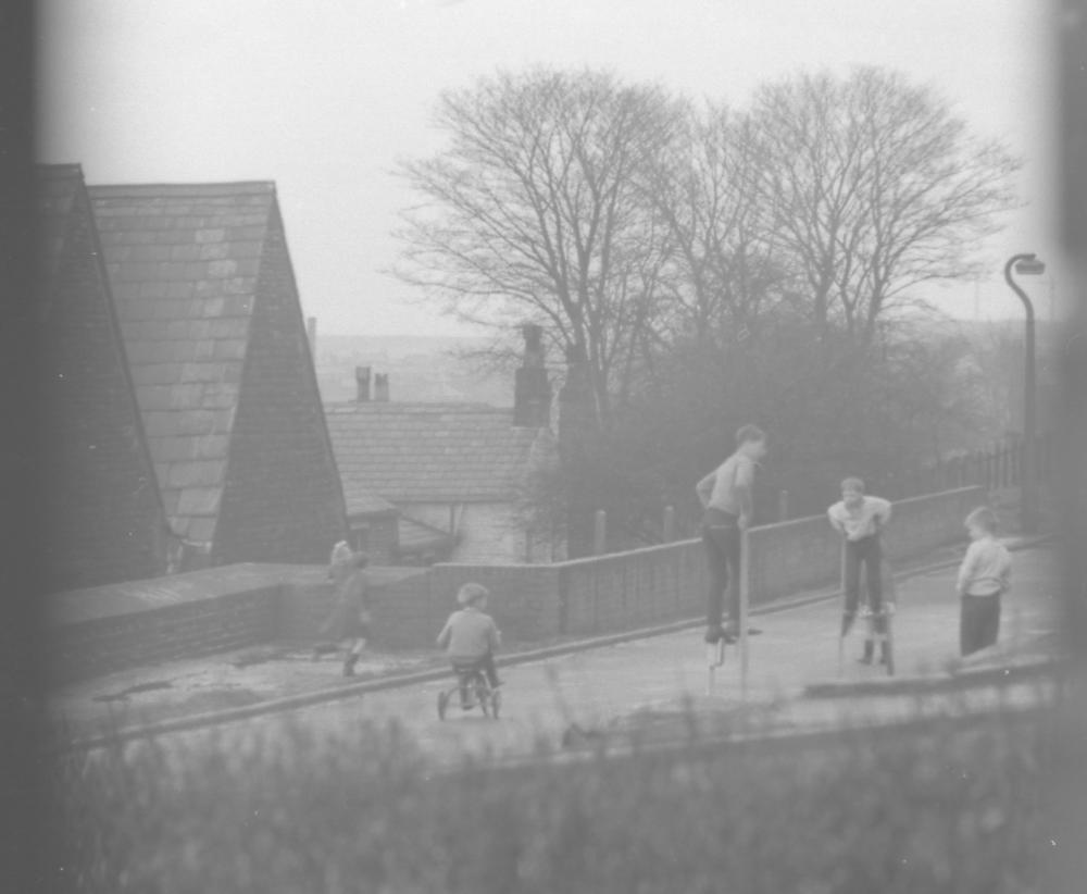 Playing out.......Alma Hill Upholland Nr Wigan 1960's