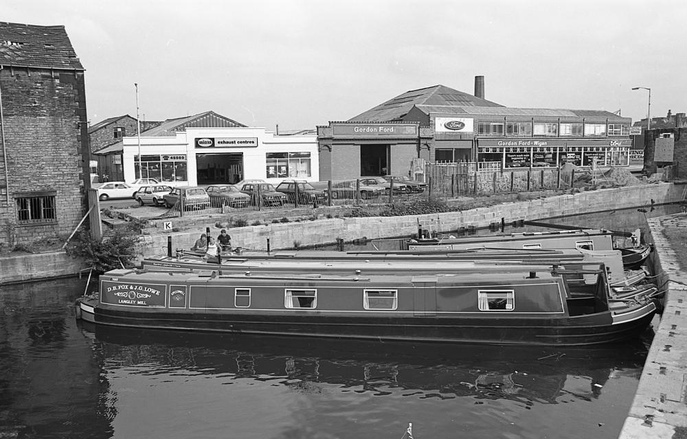 Wigan Pier & Wallgate, 1983