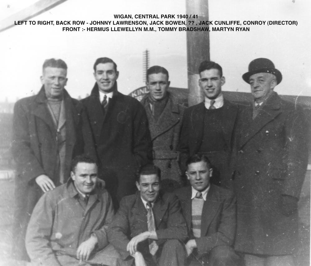 Wigan RL recruit local boys 1940/41
