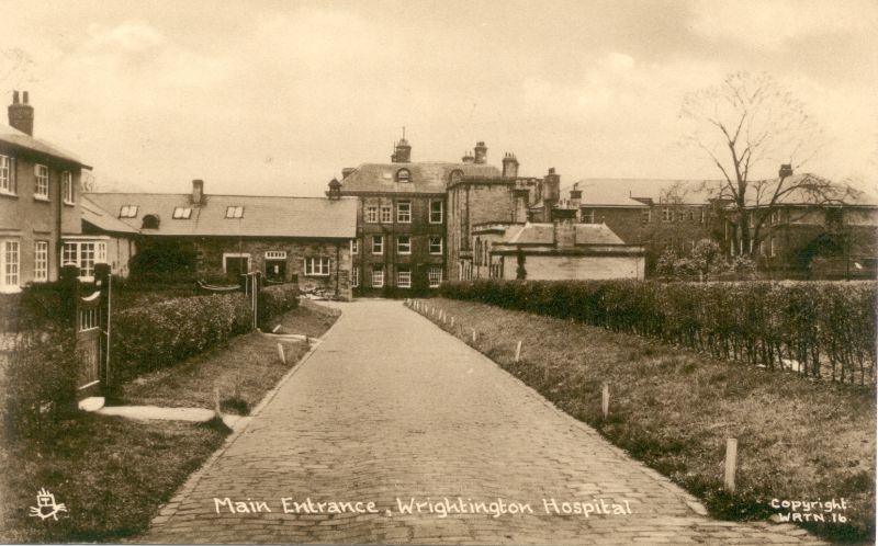 Main Entrance, Wrightington Hospital.