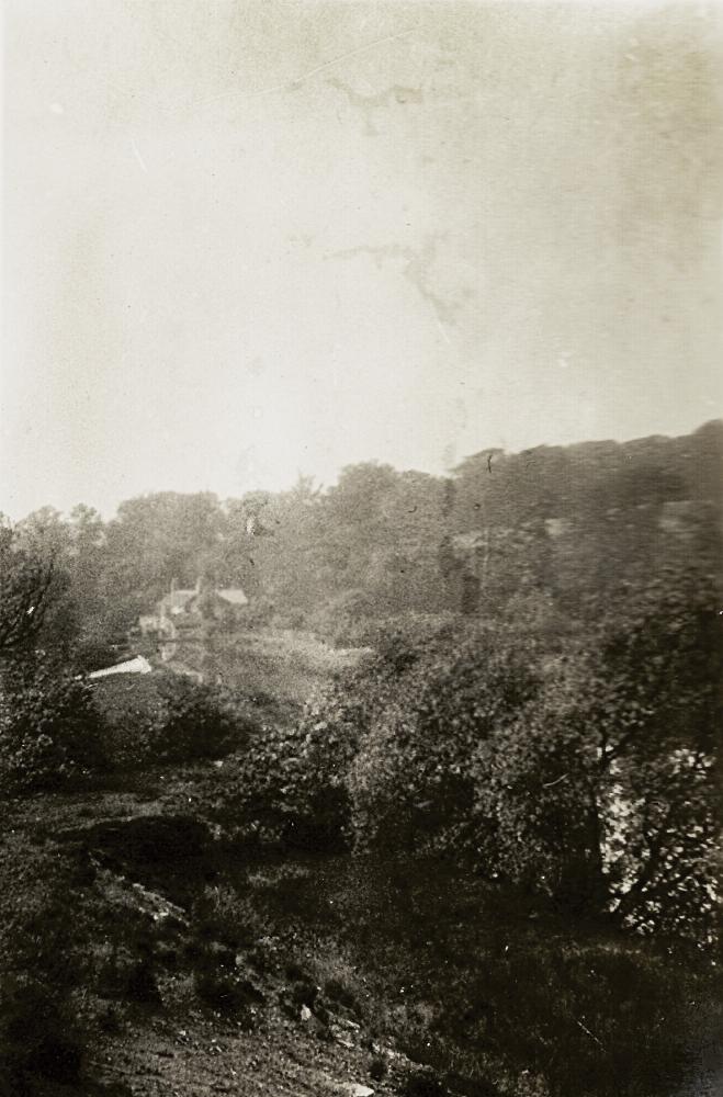 Gathurst Lock House viewed from Dean wood 1927.