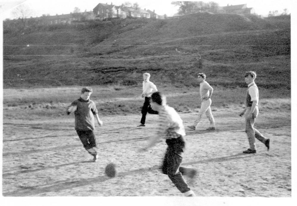 Football, Bottling Wood near the Plantations 1961 or 62