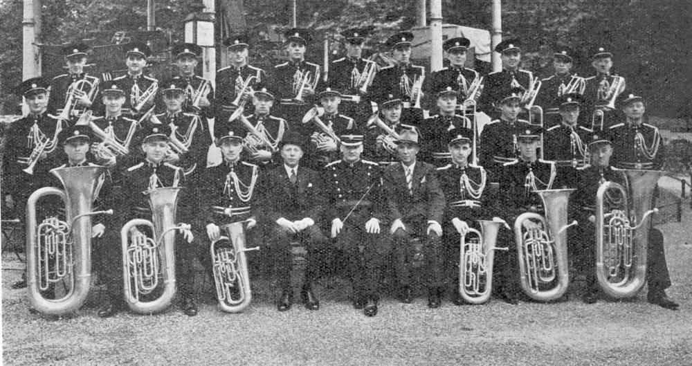Bickershaw Colliery Brass Band 1943