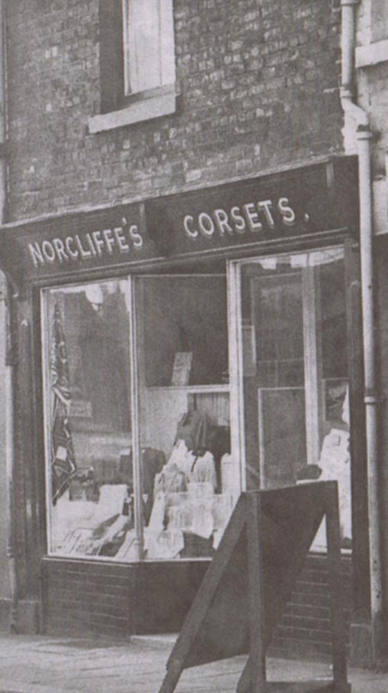 NORCLIFFE'S CORSETS SHOP, DARLINGTON STREET 1970's
