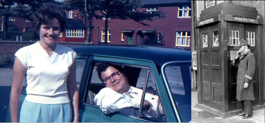 The Police Public Call Box, Wellfield Road.