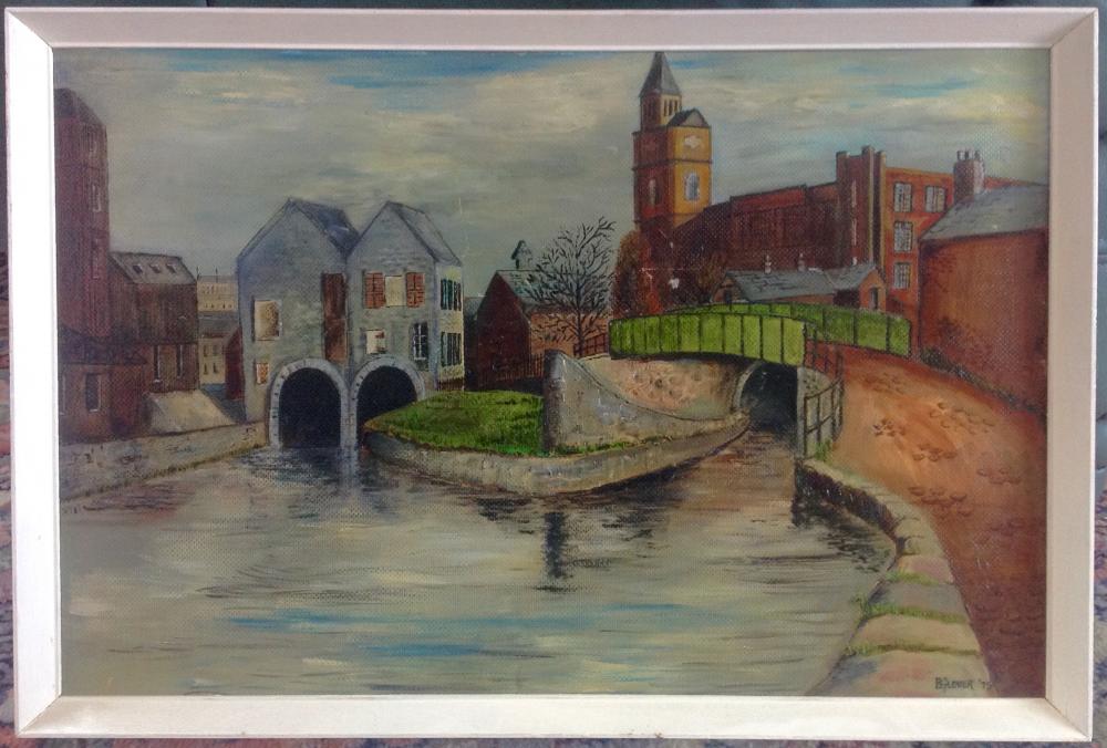 Yet another painting of Wigan Pier