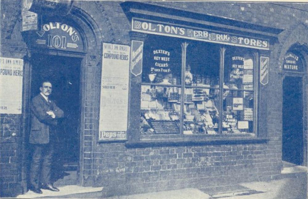 Boltons Herbalist 1930's