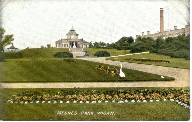 Mesnes Park, Wigan.