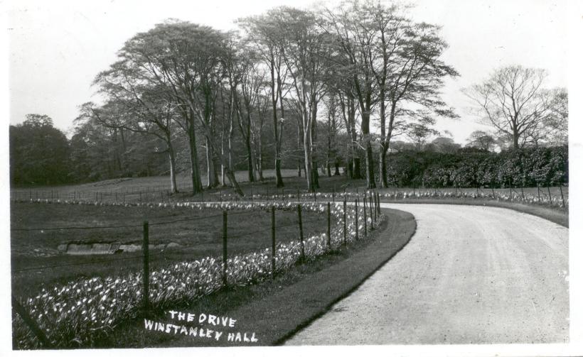 The Drive, Winstanley Hall. 1944.