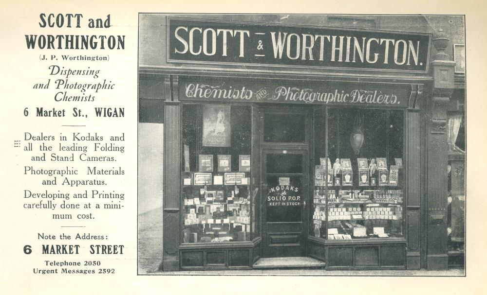 SCOTT & WORTHINGTON CHEMIST SHOP 1934