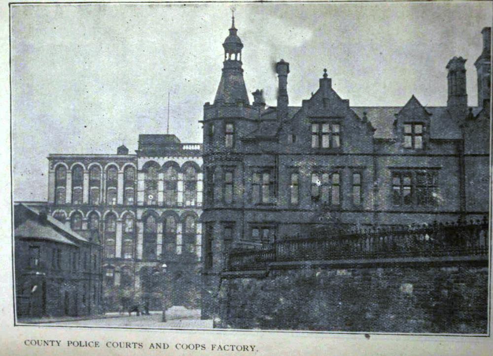 Old Courts  & Coops Building 1901