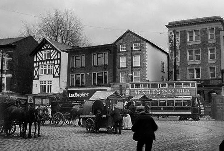 Market Place - Then and Now.