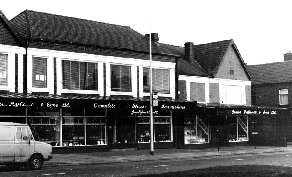 Rylance's furniture Shop, Half Way House, Pemberton.  1989