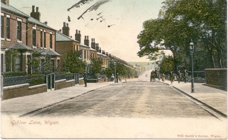 Gidlow Lane, Wigan. 1907.