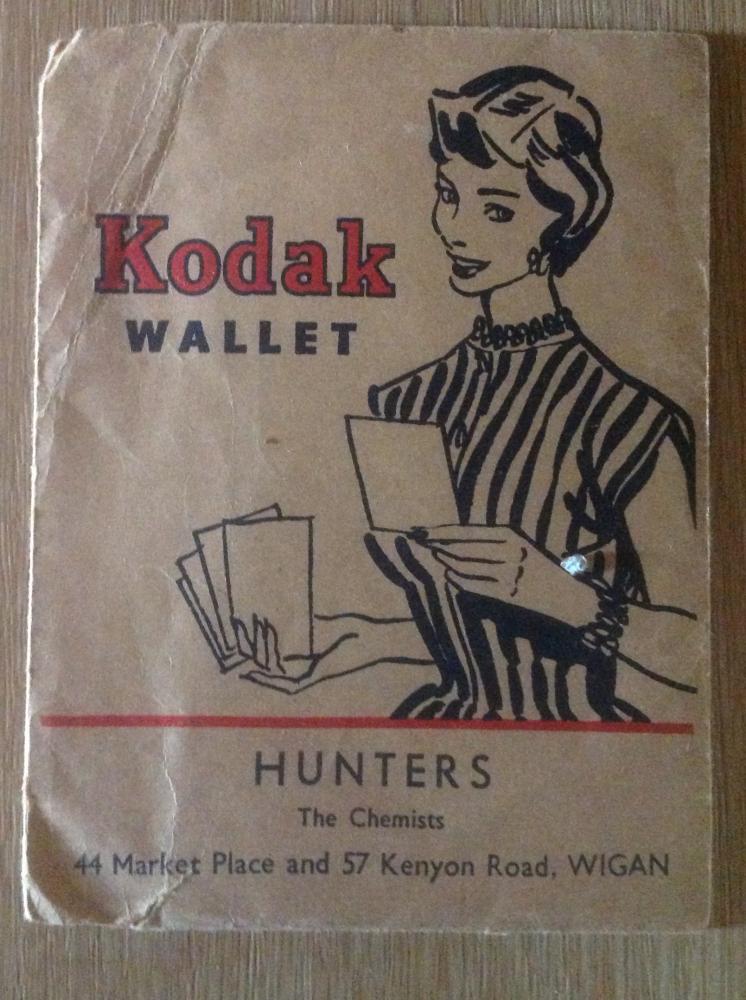 Kodak wallet from Hunters Chemist