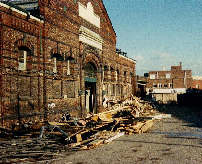 Demolition of Market Hall