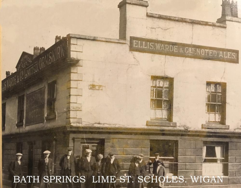 BATH SPRINGS, LIME ST. SCHOLES 1920's