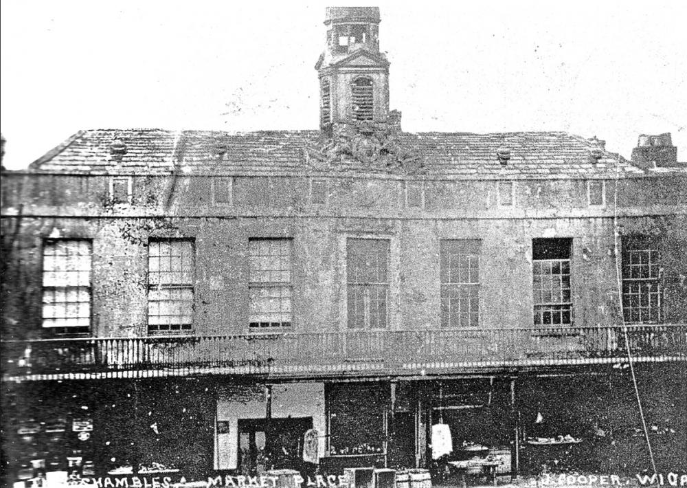The Shambles - Wigan Town Hall 1720 - 1882