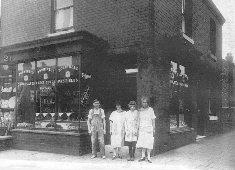 Lyon's Bakery, Gidlow Lane, c1920.