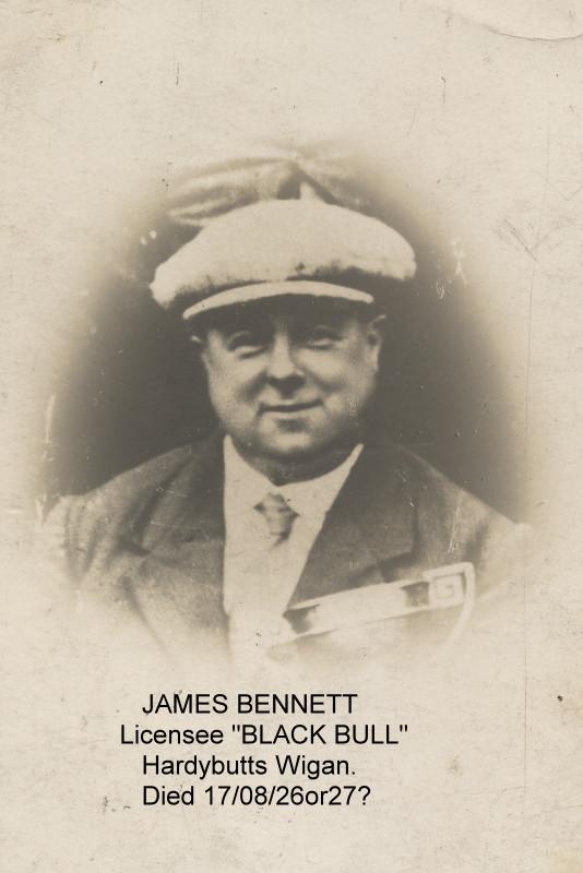 James Bennett Licensee BLACK BULL 