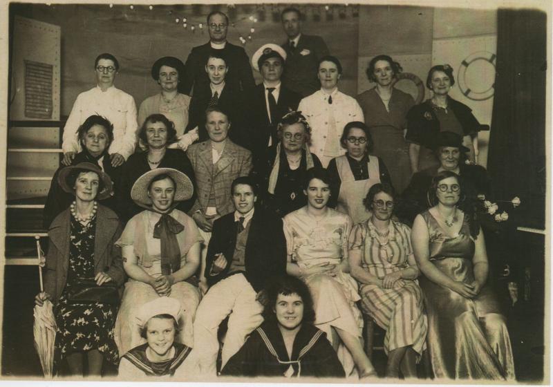 women's fellowhip at Highfield circa 1939