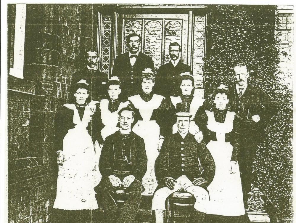 Staff at Standish Rectory 1902