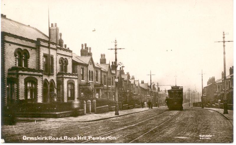 Ormskirk Road, Rose Hill. 1913.