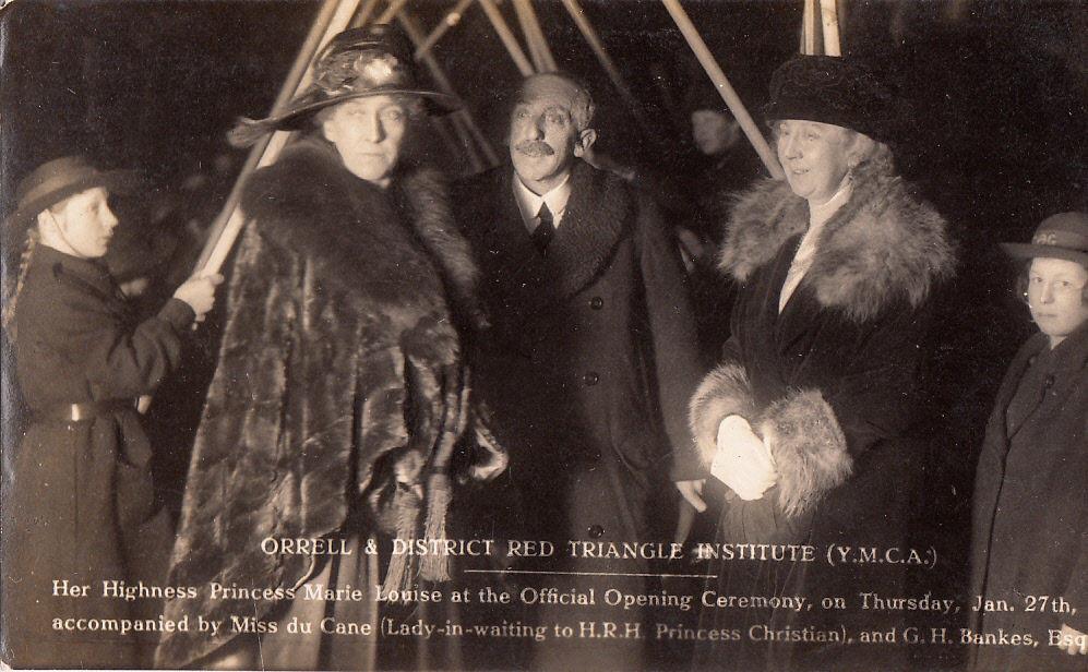 Opening RED TRIANGLE YMCA 1921