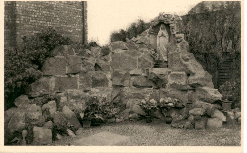 St. John's, Wigan - Grotto of Our Lady of Lourdes.