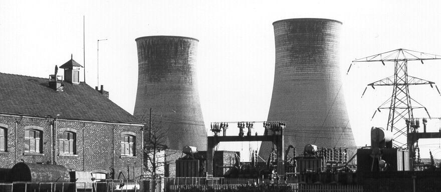 Westwood cooling towers, 1981.