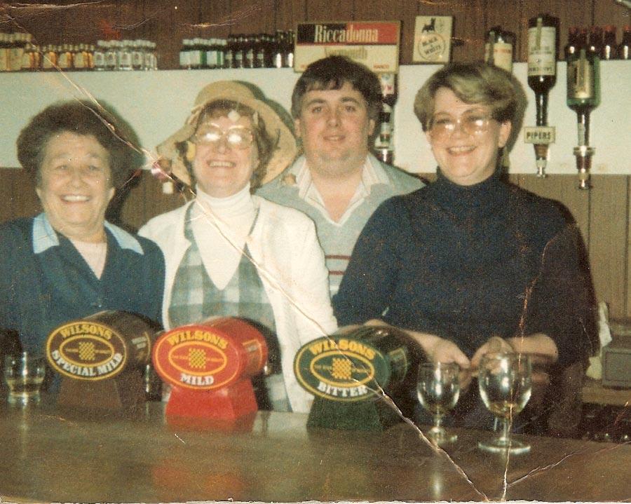 Bar staff at St Cuthberts