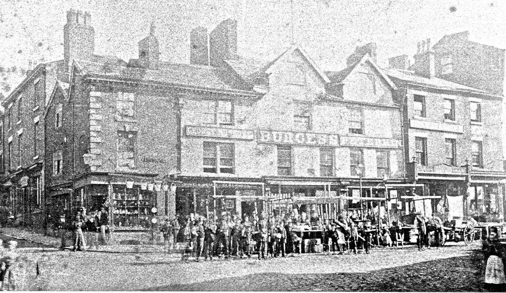 Millgate's Fishmarket - "The Fishstones" pre-1866
