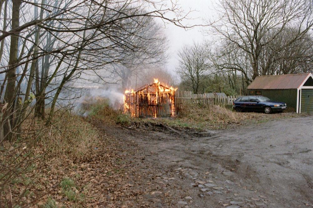 Fire in Donkey Lane, 2002
