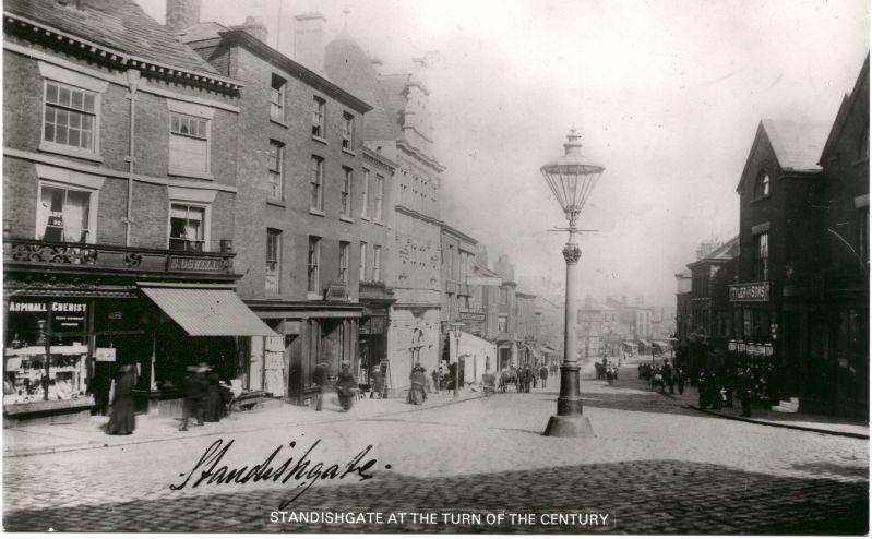 Standishgate, Wigan at the turn of the Century.