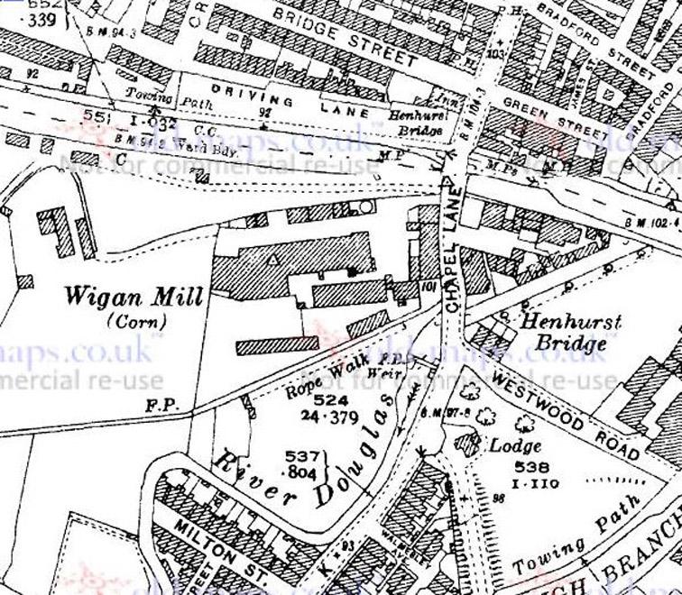 Wigan corn mill.