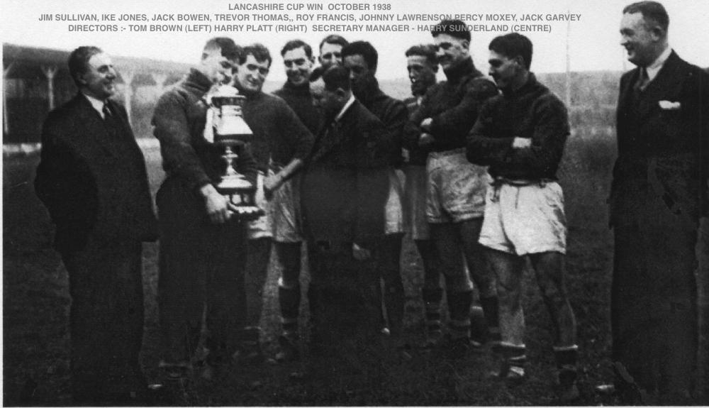 LANCASHIRE CUP 1938