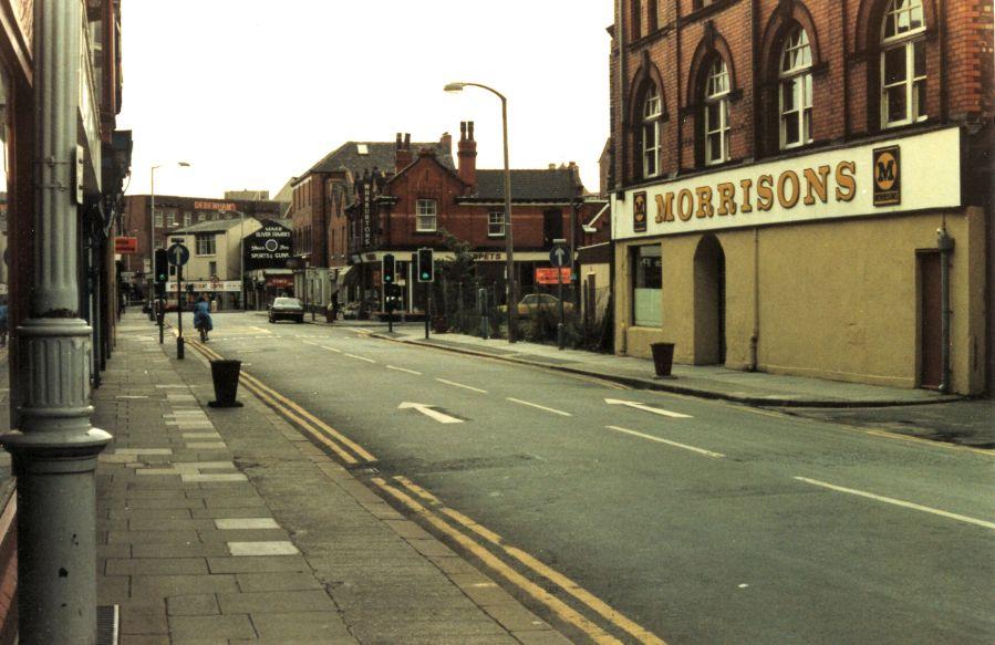 Mesnes Street, early 1980s.