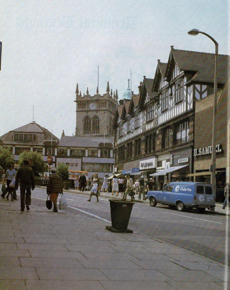 Market Place on a nice sunny afternoon 1980's