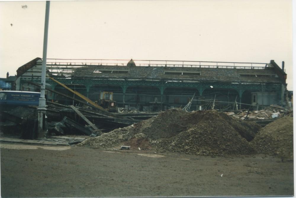Demolition of the Market Hall 1