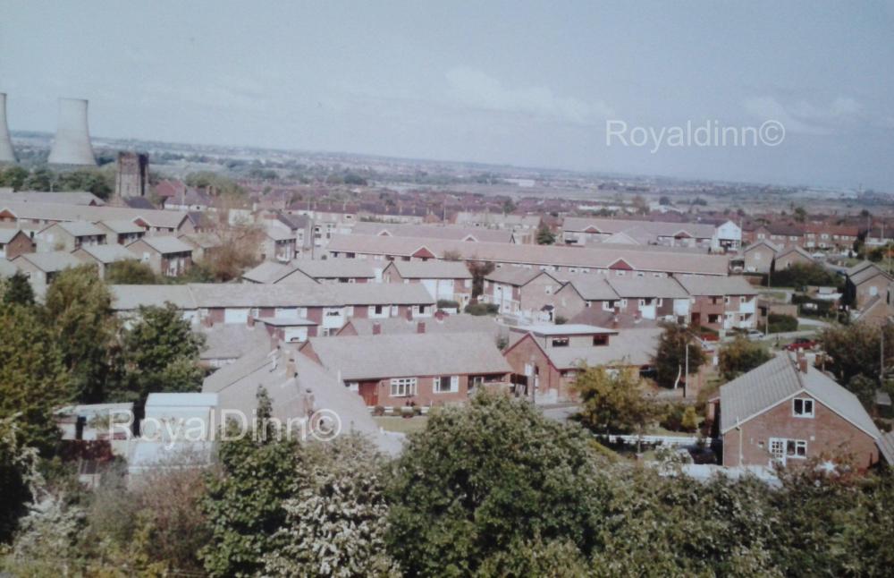View Of Goose Green From The Tips 1987