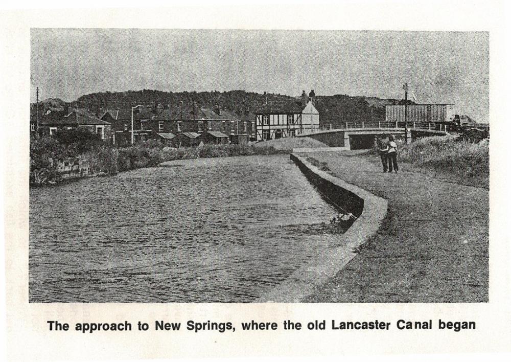 CANAL AT NEW SPRINGS 1960's