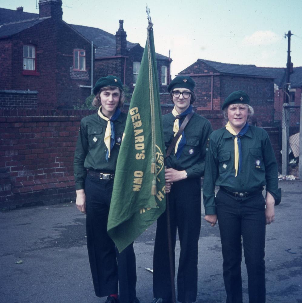 Ashton scouts on Ashton market mid 1970s