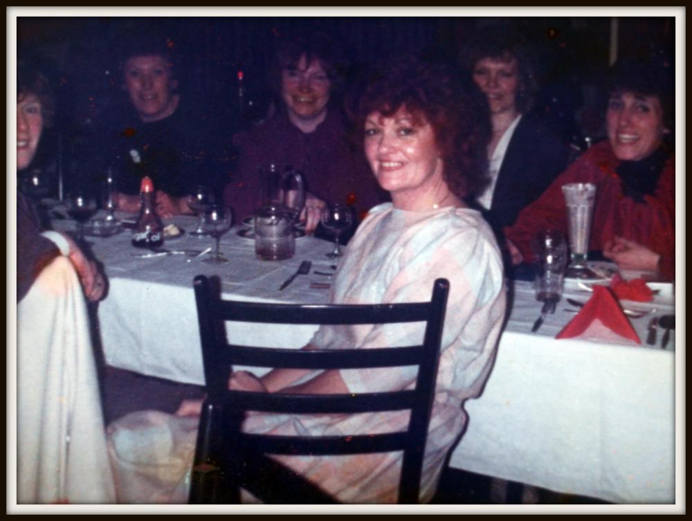 All Saints Girls re-union dinner (early 1980)
