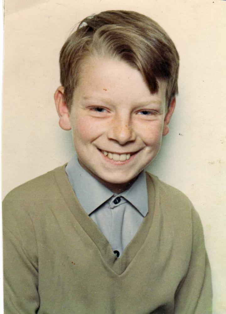 Brian Bridge at ST GEORGES school about 1964