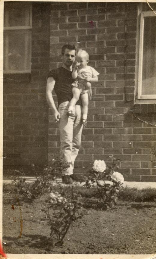 Jim with Alan Cooke, 1961.