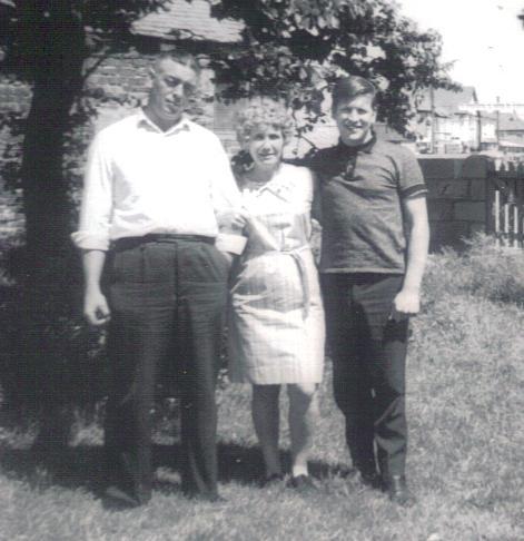 Peter Speakman, Betty Speakman and Derek Finch