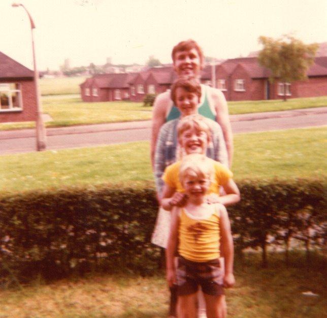 Myself with family at  Buchanan Road