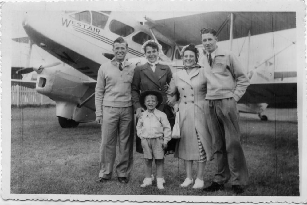 My First Flight Early 1950's.