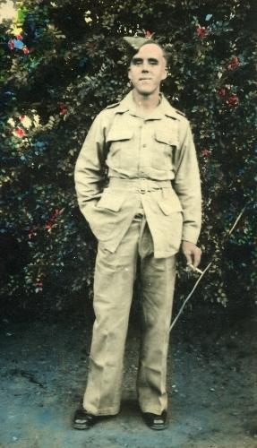 Fusilier Bob Hilton BURMA WW2