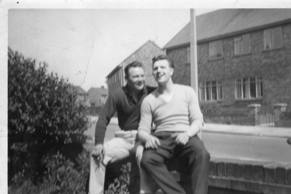 John Anders and Heneage Woods (abt 1957)